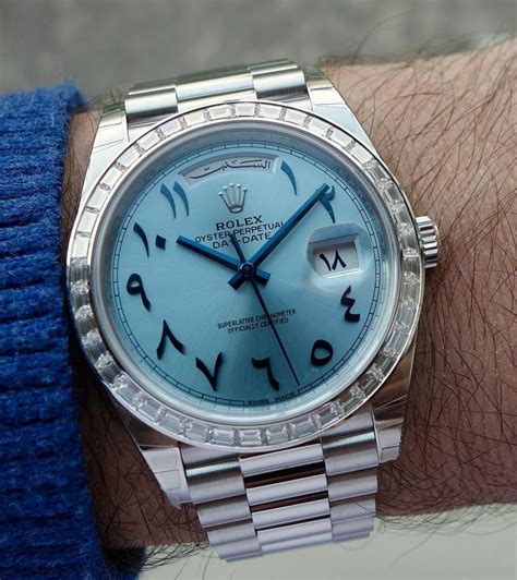 arab dial rolex|rolex arabic face.